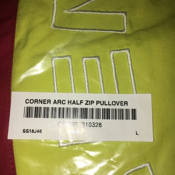 SOLD!!! Supreme Corner Arc Half Zip Pullover - Picture 5 of 5
